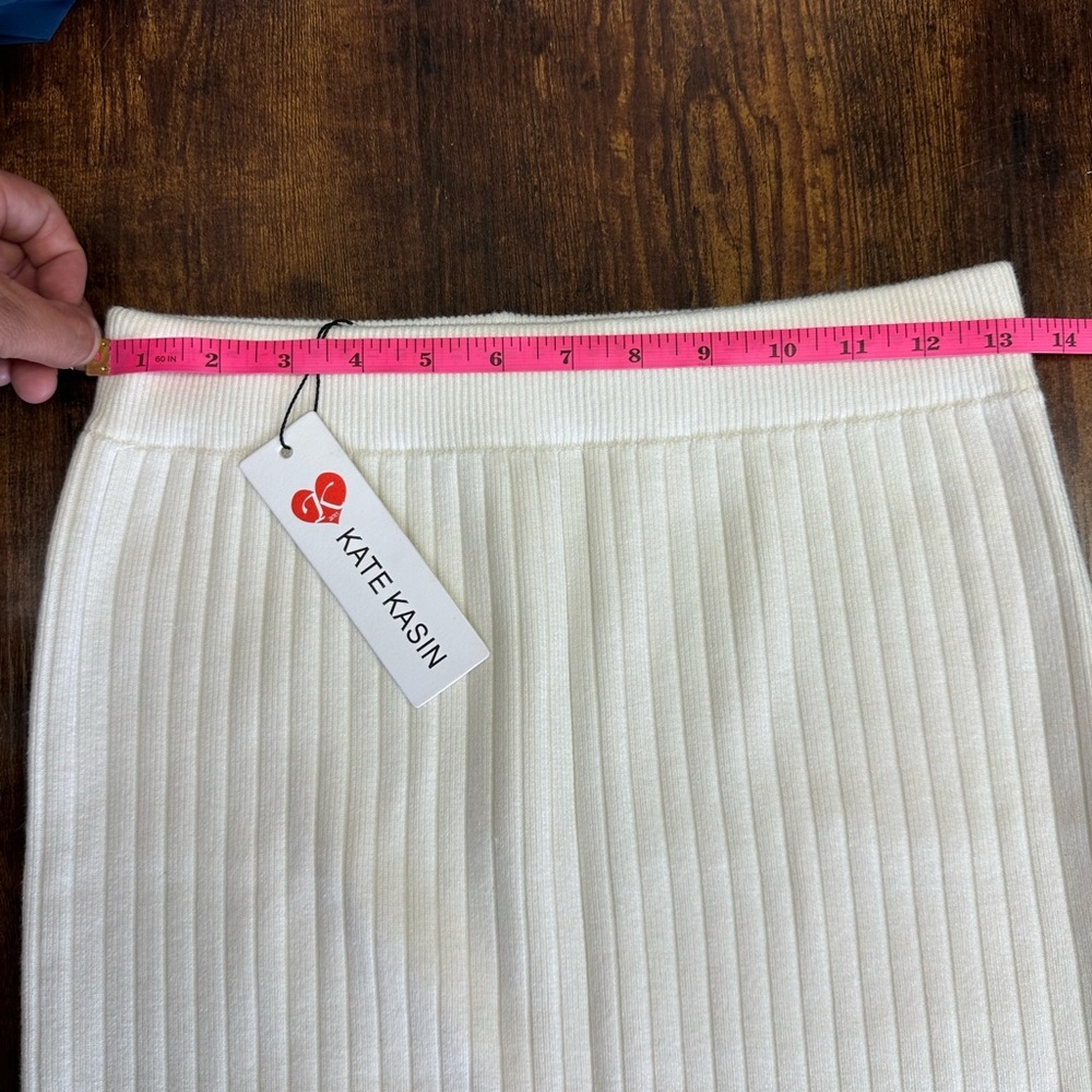 Women Office Knitted Skirt Autumn Winter Slit Skirt Pencil Skirts High <<181>>> - Picture 4 of 8